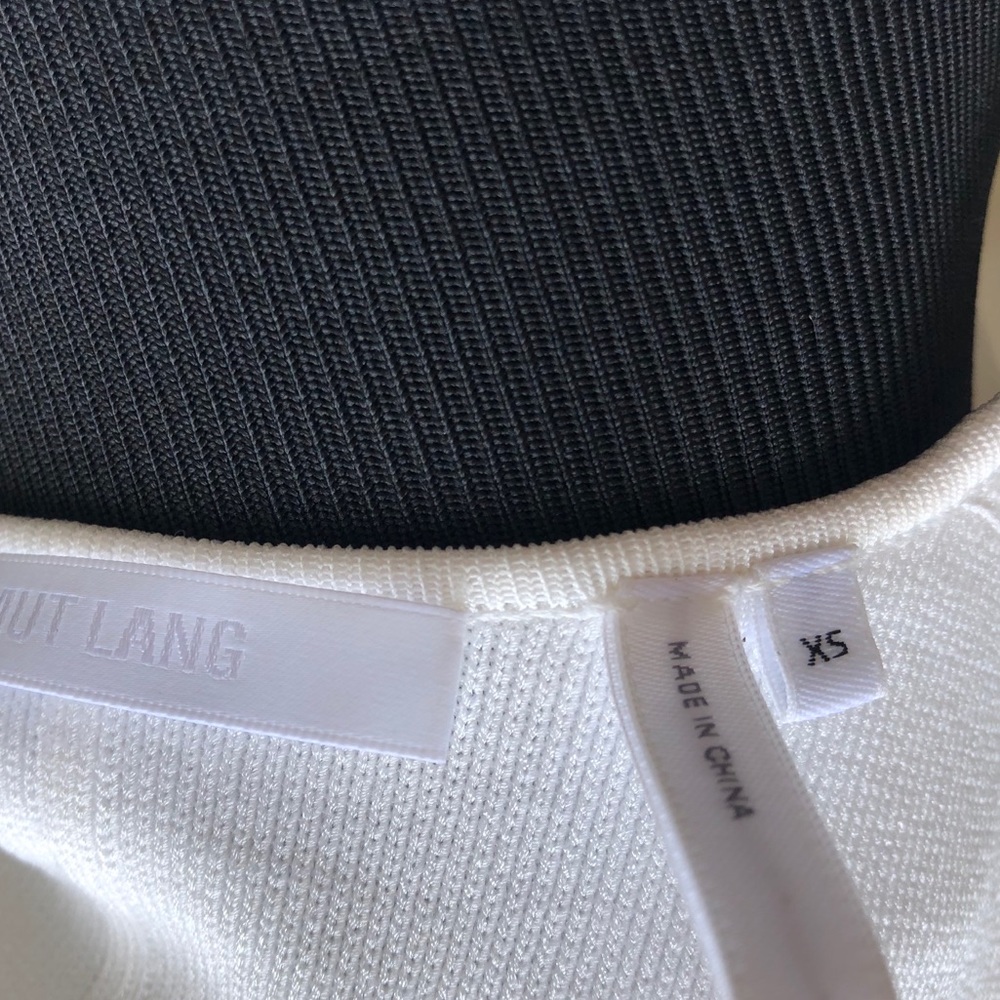 Helmut Lang VISCOSE STRETCH BODYSUIT - ecru - Picture 13 of 13